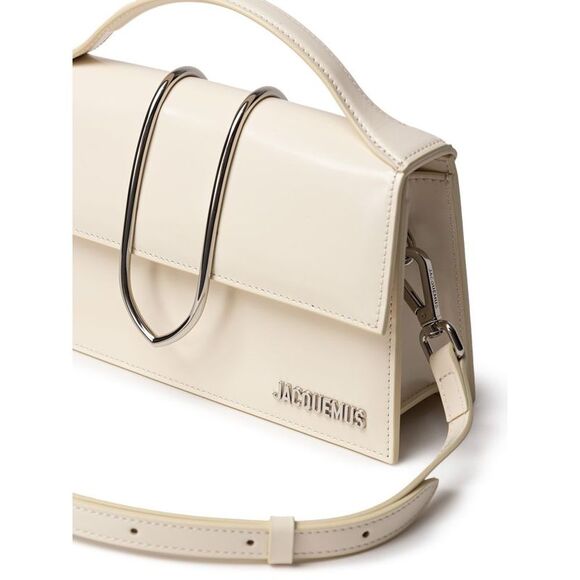 Jacquemus Beige Leather Shoulder Women's Bag - Picture 4 of 6